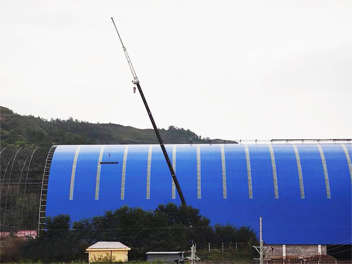吐鲁番煤棚网架工程